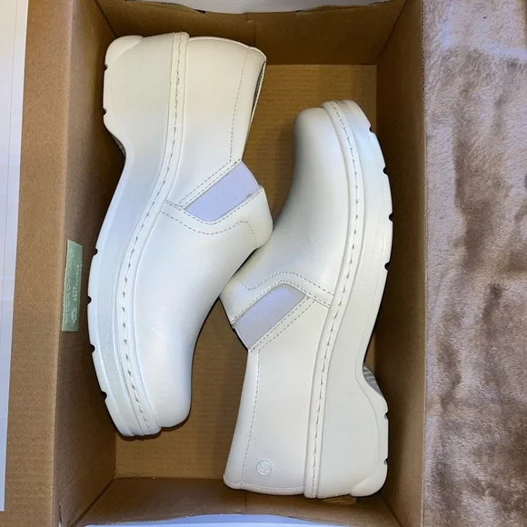 White KLOGS Footwear, M9 wide work shoes